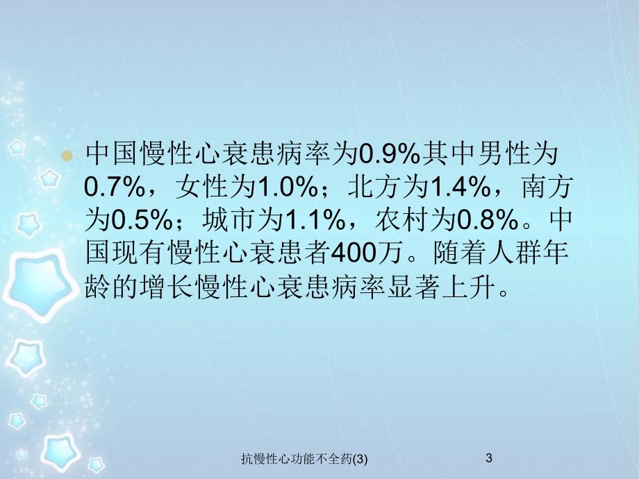 抗慢性心功能不全药3课件_第3页