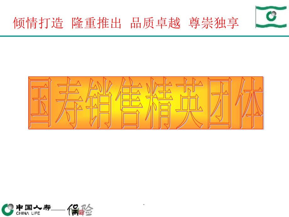 国寿销售精英团体养老年金保险分红型介绍与实施细则ppt课件_第1页