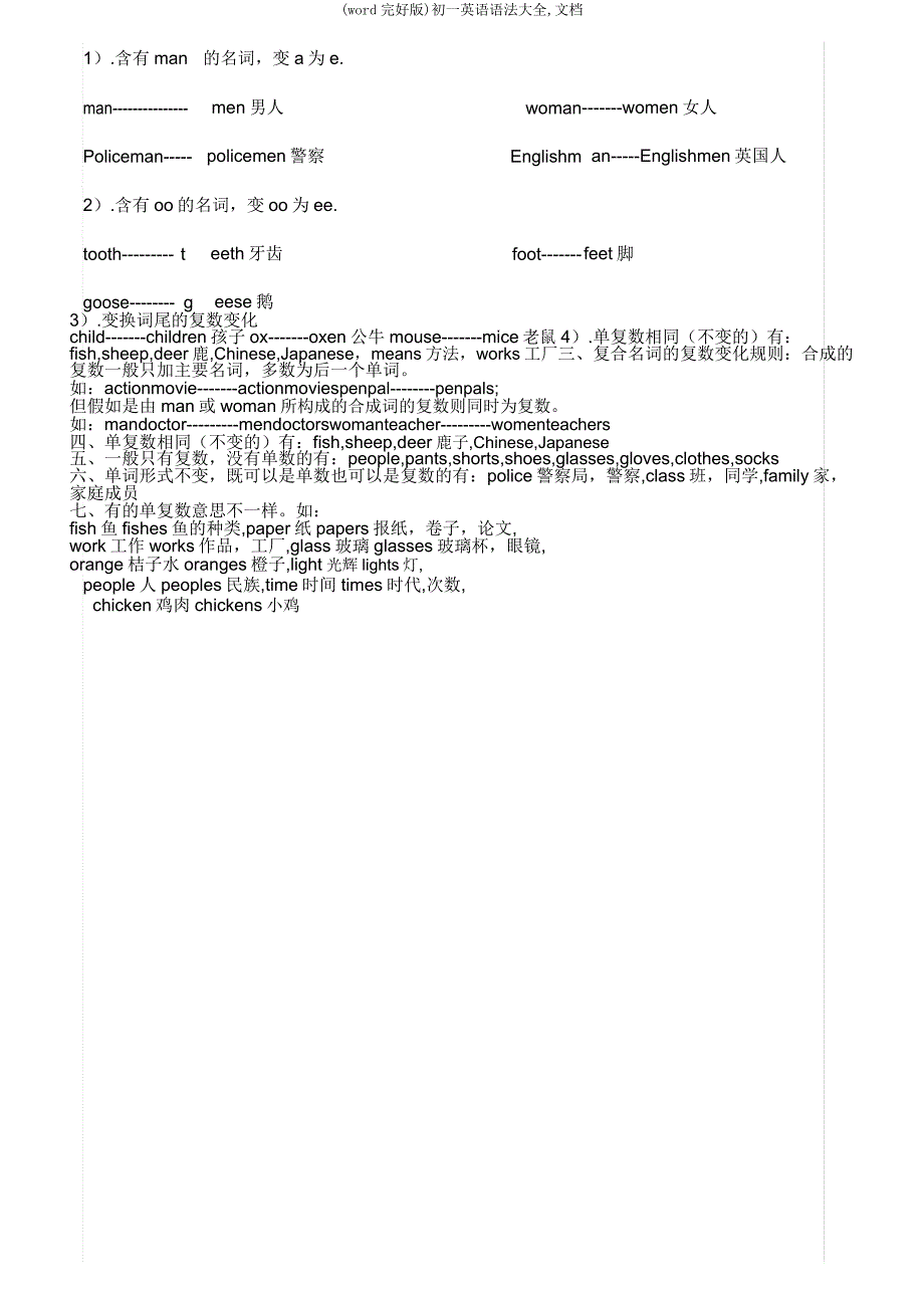 初一英语语法大全文档.docx_第4页