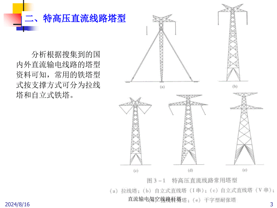 直流输电架空线路杆塔课件_第3页