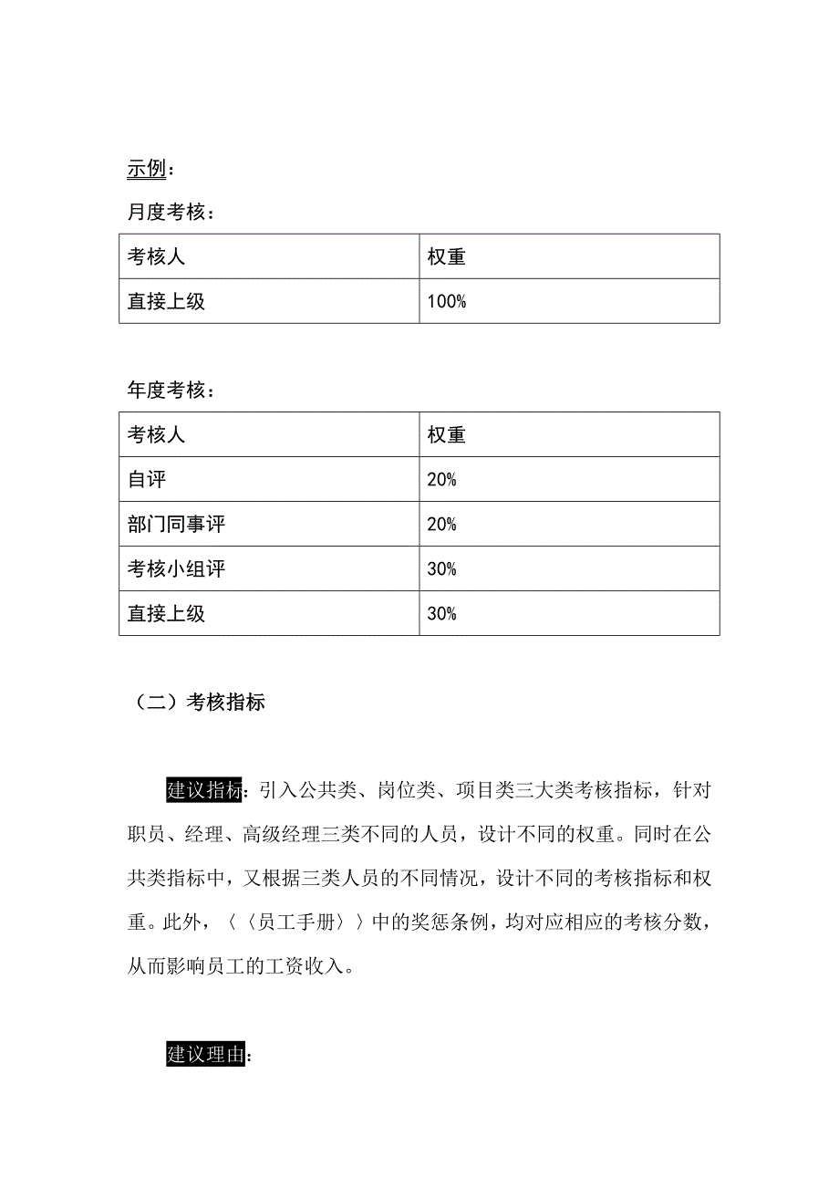 某集团考核体系设计方案_第3页