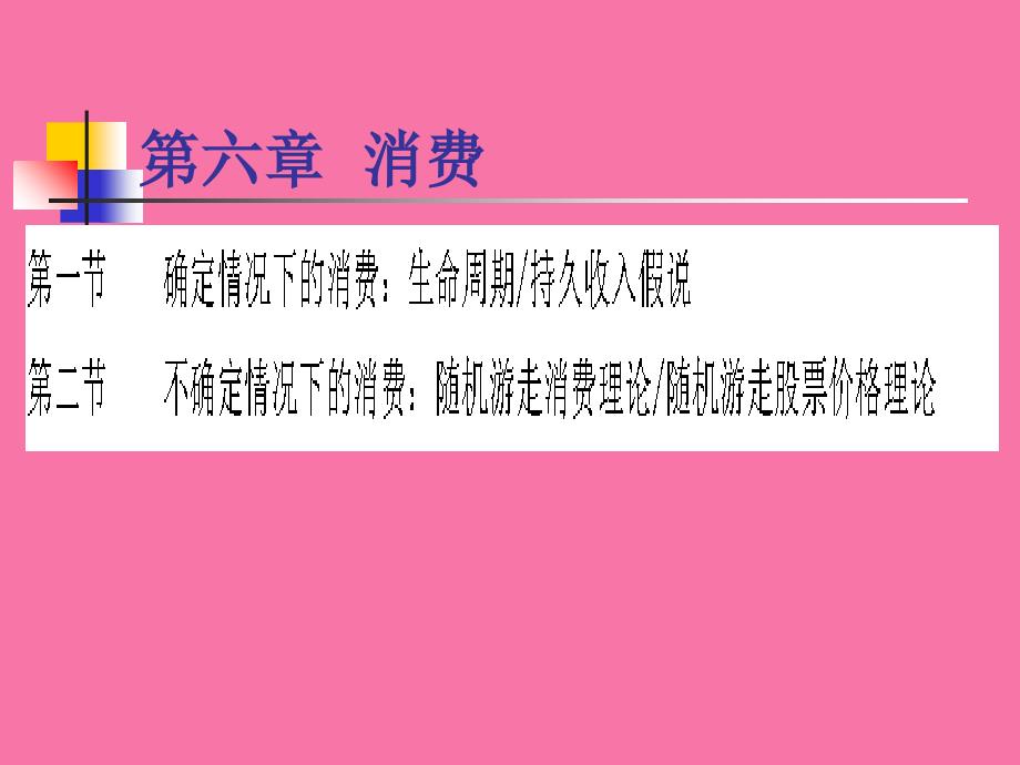 复旦大学宏观经济学高级宏观消费ppt课件_第1页