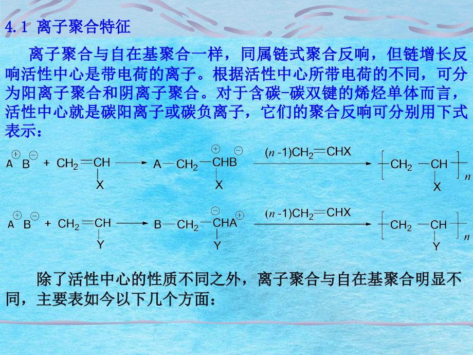 番茄花园第四章离子聚合ppt课件_第2页