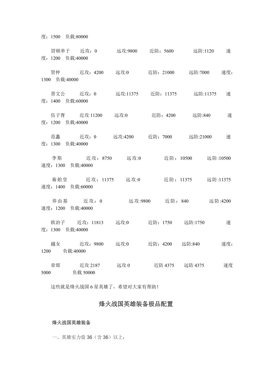 烽火战国6星英雄属性.doc_第3页