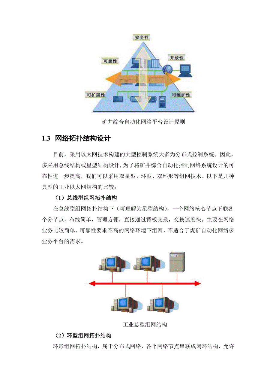 矿井综合信息化及自动化网络技术方案_第3页