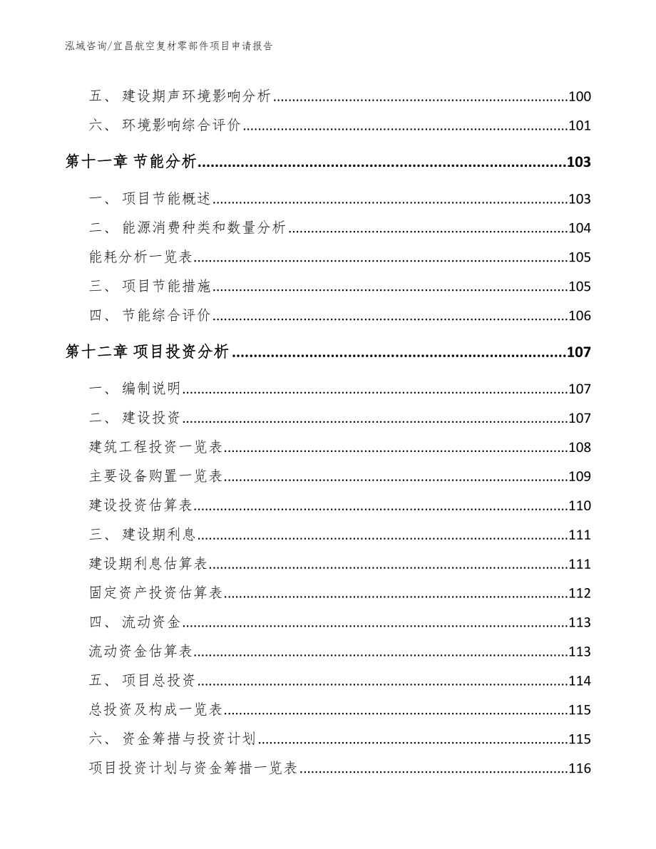 宜昌航空复材零部件项目申请报告（模板范文）_第4页