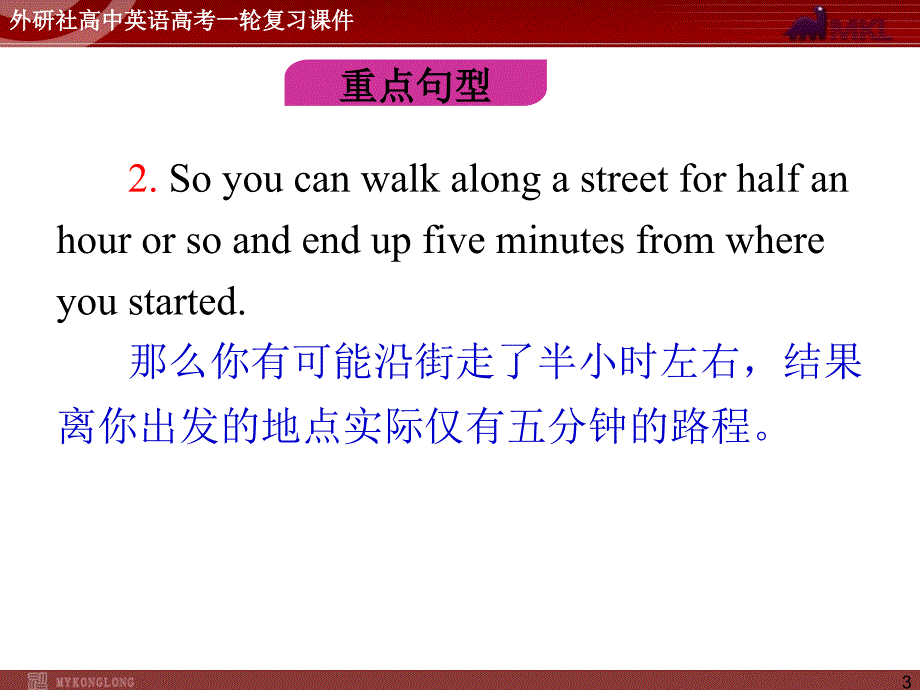 外研版高中英语一轮复习精品课件：选修8M2Renaissance_第3页