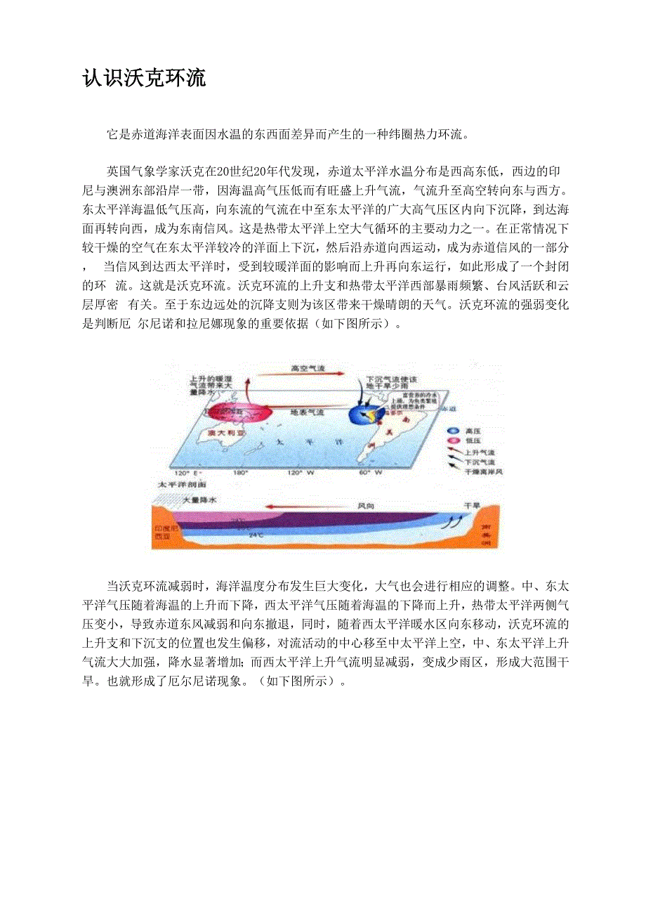 认识沃克环流_第1页