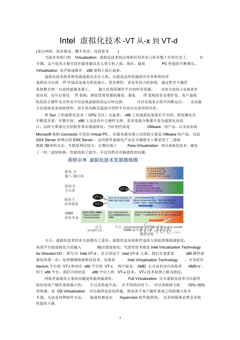 Intel虚拟化技术-从VT-x到VT-d_第1页