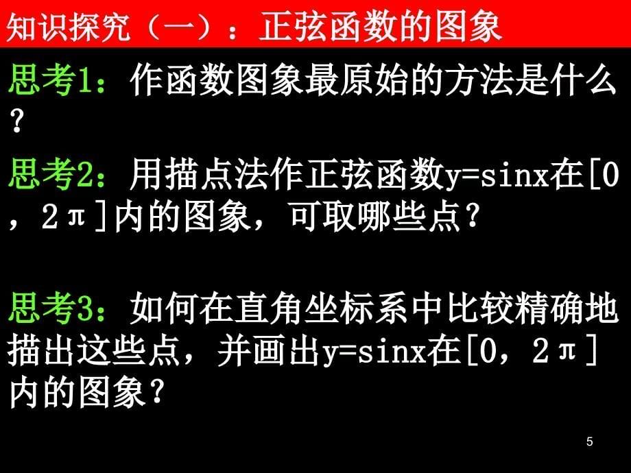 高中数学必修41.4.1正弦函数余弦函数的图象_第5页