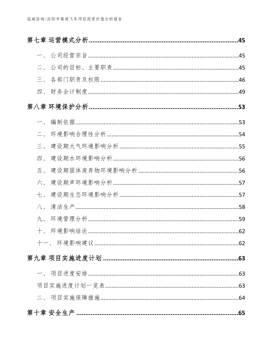汾阳市高速飞车项目投资价值分析报告【范文模板】_第3页