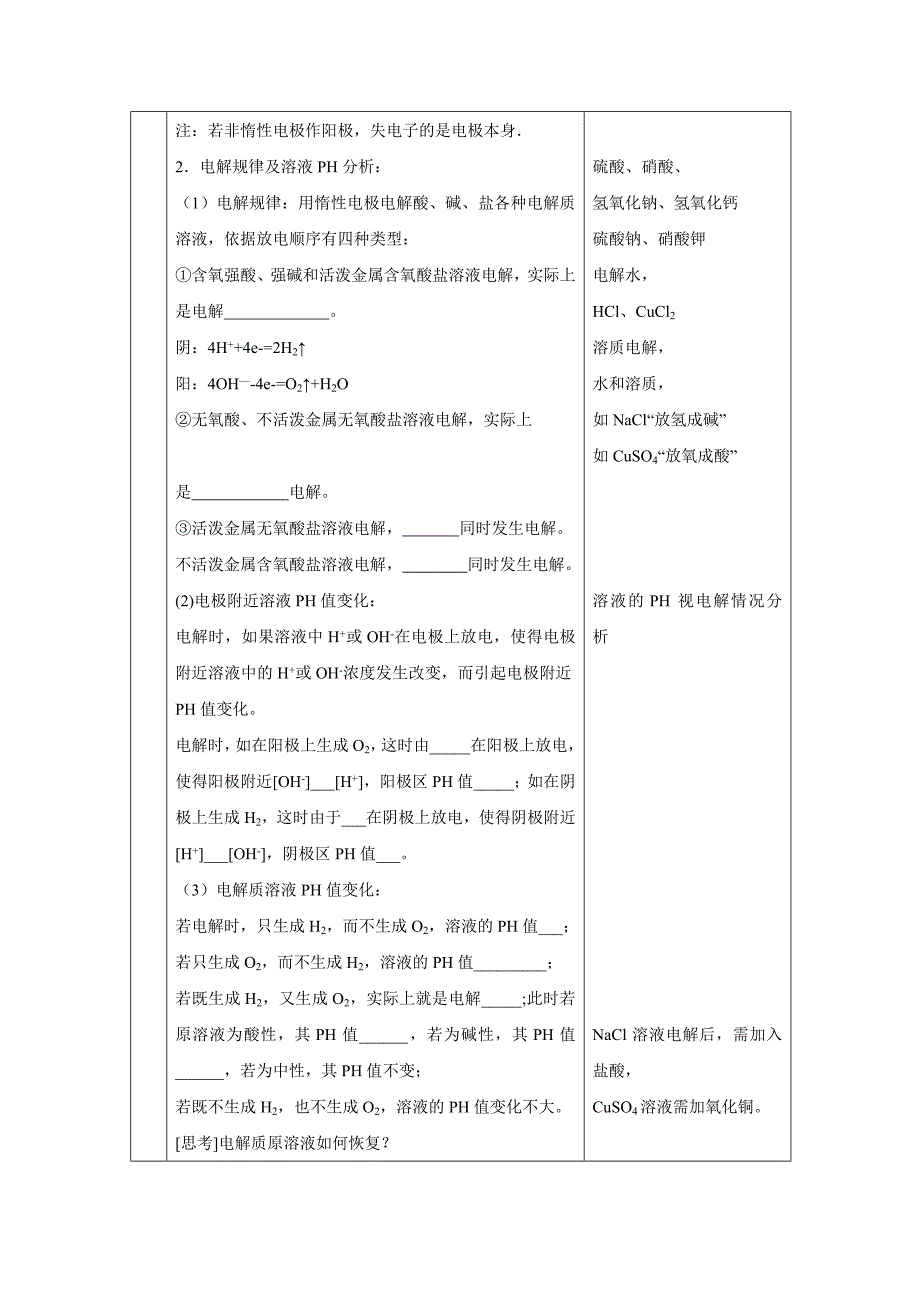 最新苏教版高中化学选修四1.2电解原理的应用参考教案_第3页