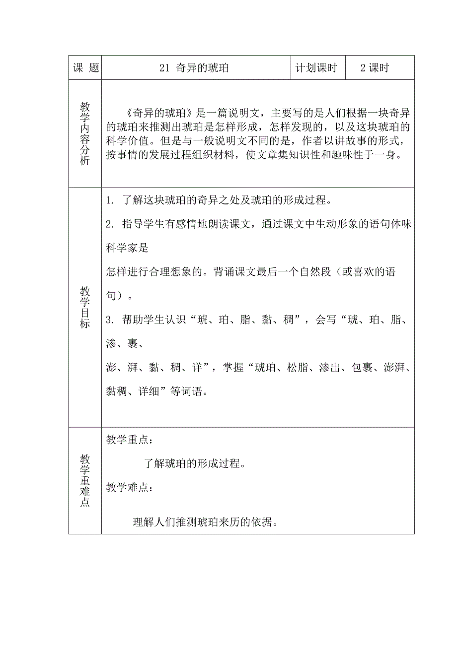 21奇异的琥珀_第1页