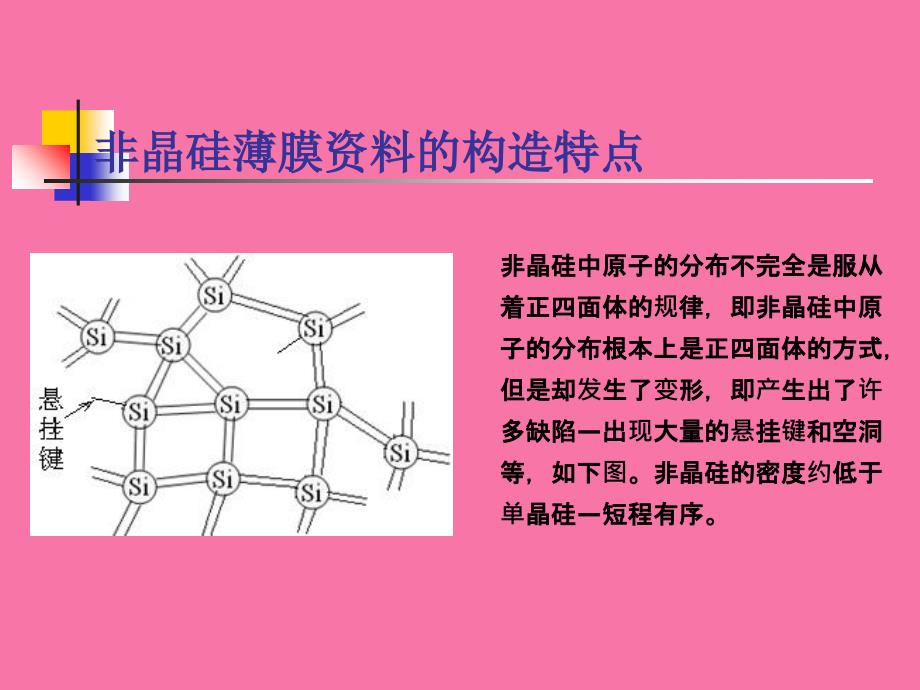 非晶硅结构及性质ppt课件_第3页