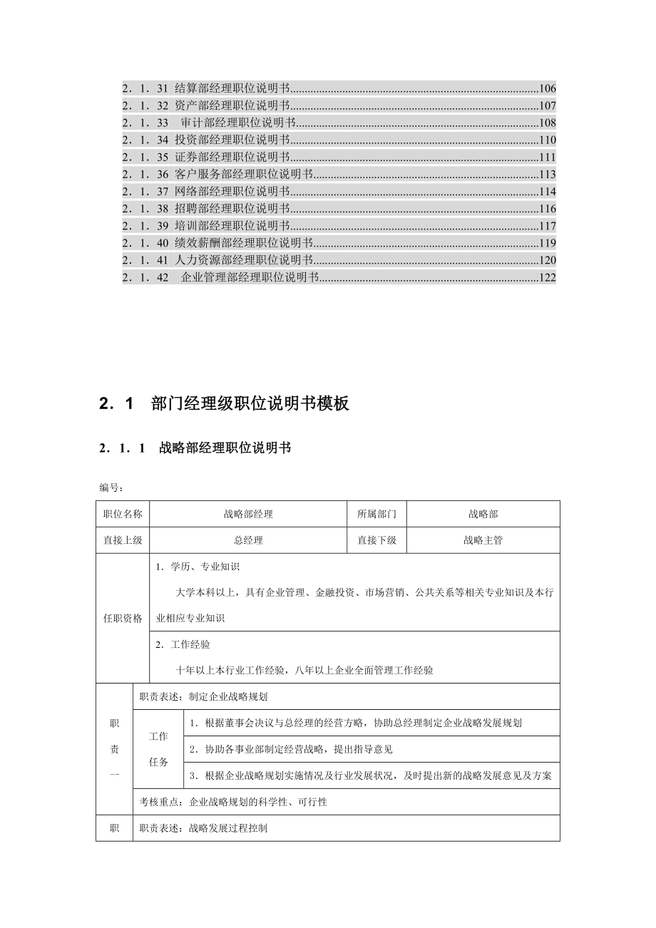 岗位职责说明(库)_第2页