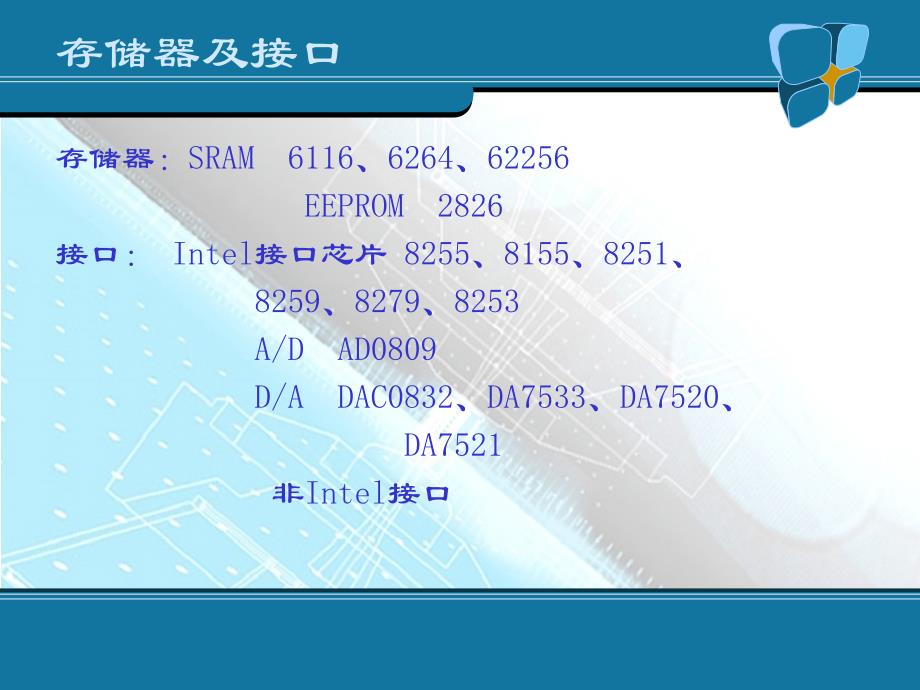 教学课件第九章MCS51单片机扩展技术_第2页