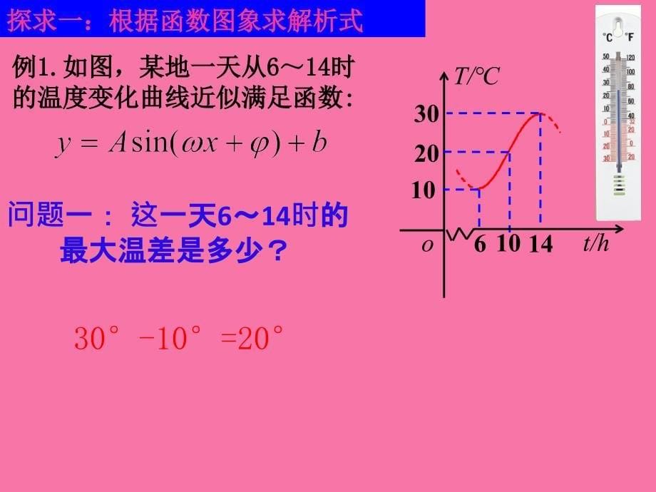 三角函数模型的简单应用展示ppt课件_第5页