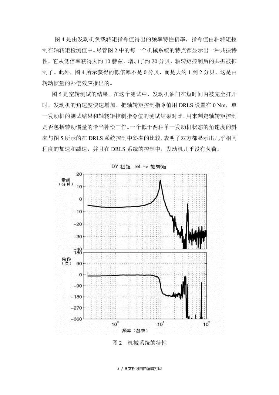 对标准发动机试验台系统进行动态道路负载测试的控制自己捣鼓版_第5页