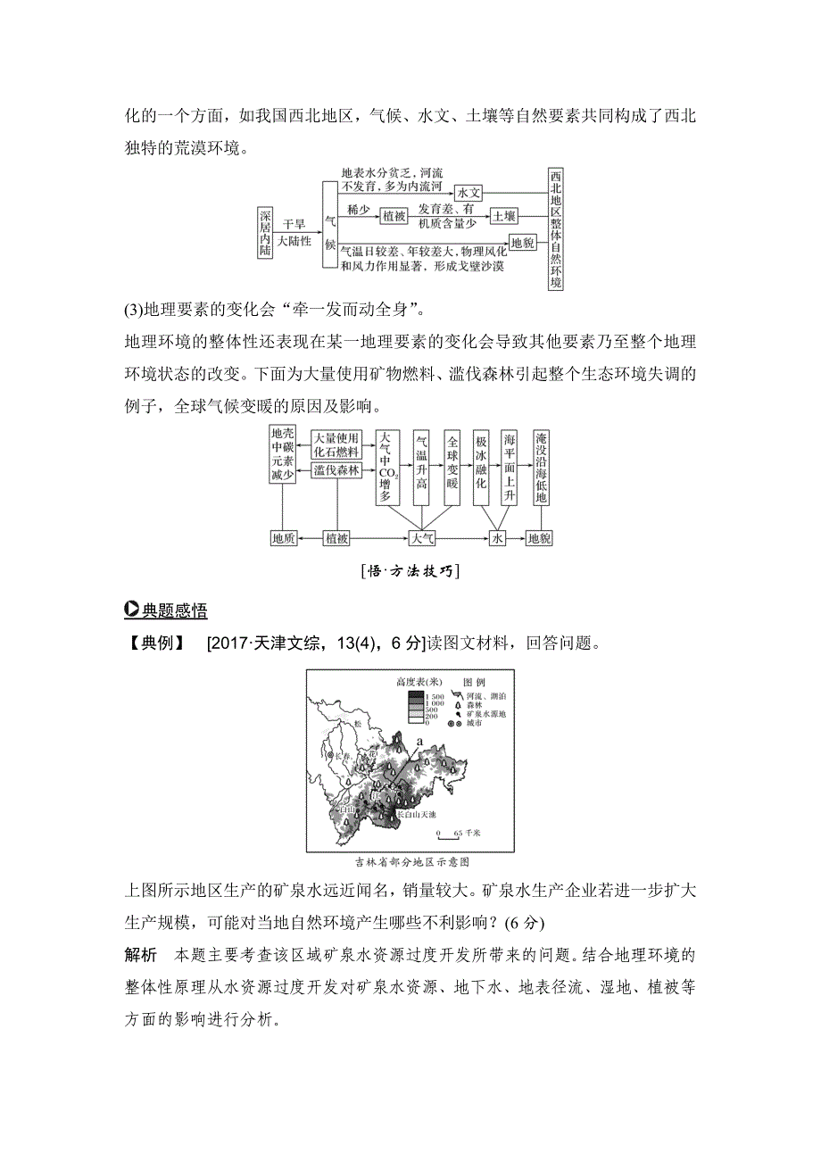 地理创新设计二轮专题复习全国通用文档：第二部分 专题通关攻略 专题五 Word版含答案_第2页