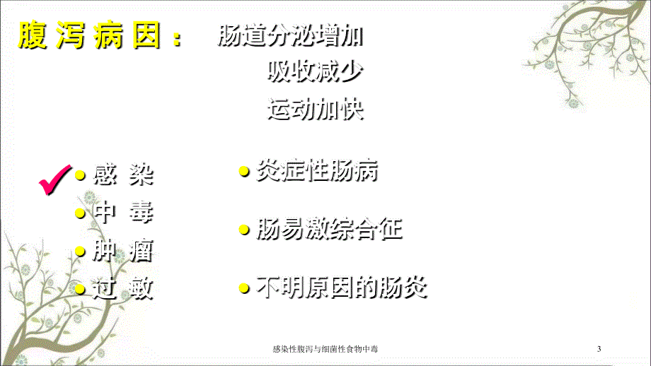 感染性腹泻与细菌性食物中毒课件_第3页