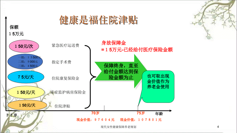 现代女性健康保障养老规划课件_第4页