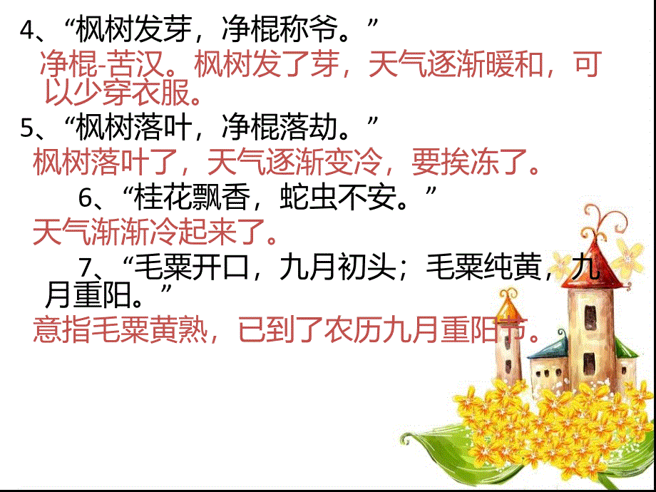 关于物候的谚语和诗词.ppt_第4页