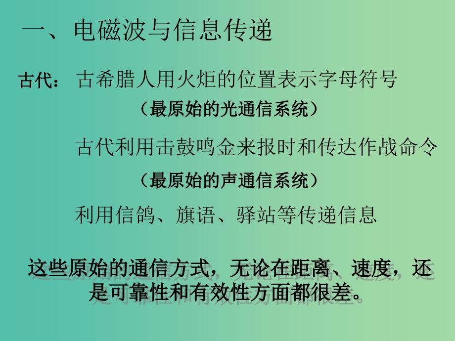 高中物理 14.4 电磁波与信息化社会课件 新人教版选修3-4.ppt_第2页