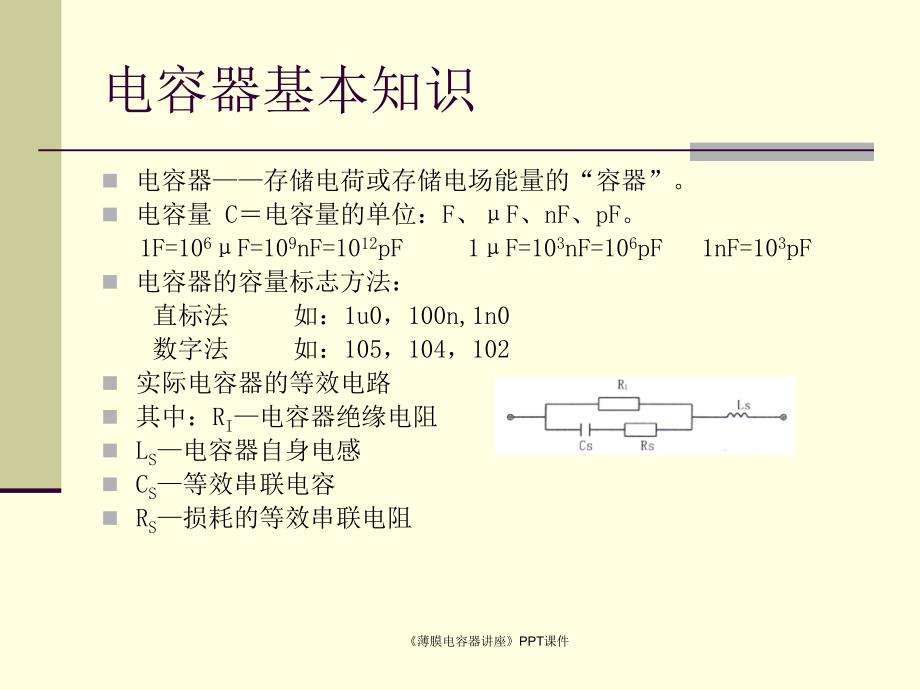 薄膜电容器讲座课件_第4页