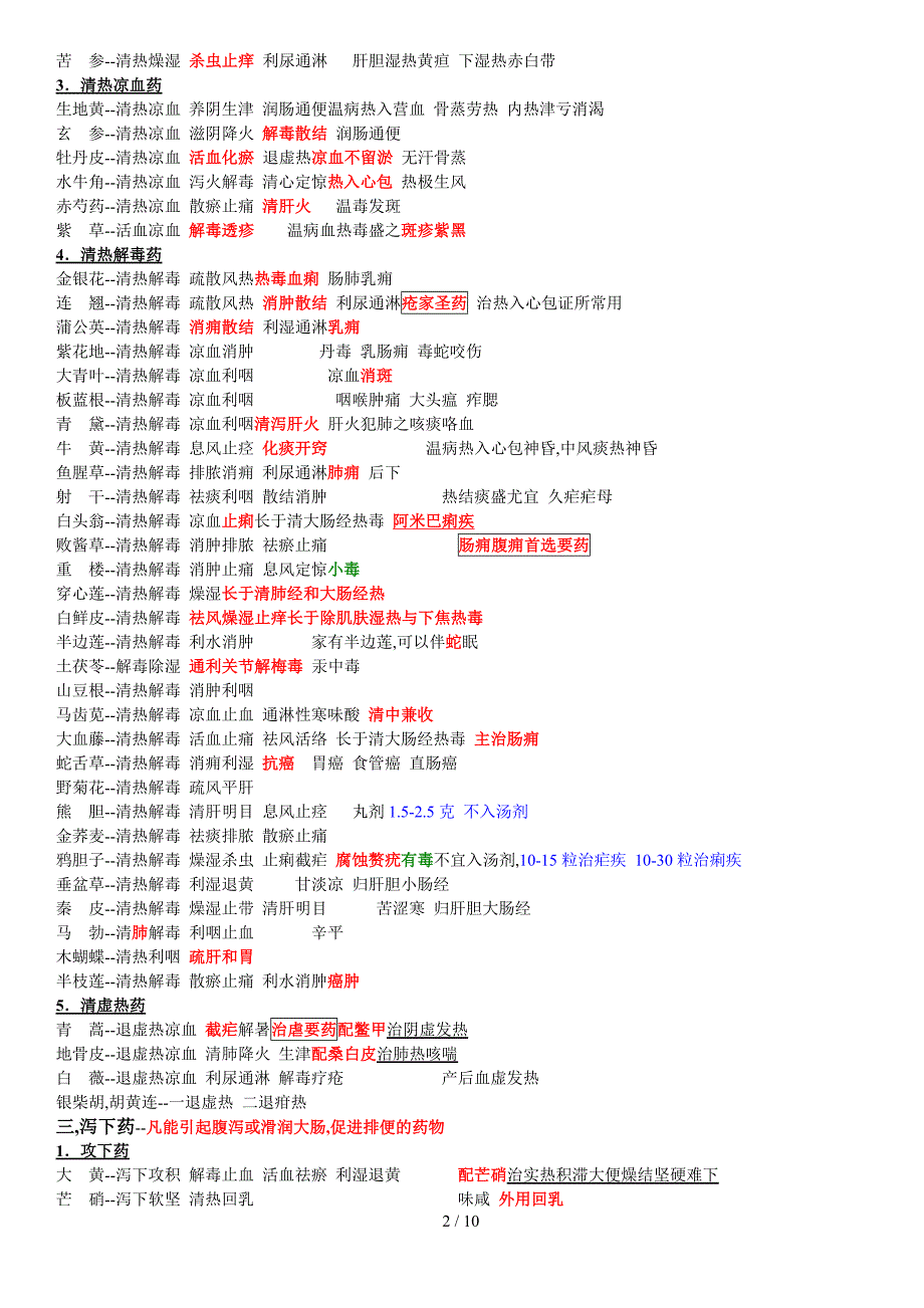 中药学笔记完整_第2页