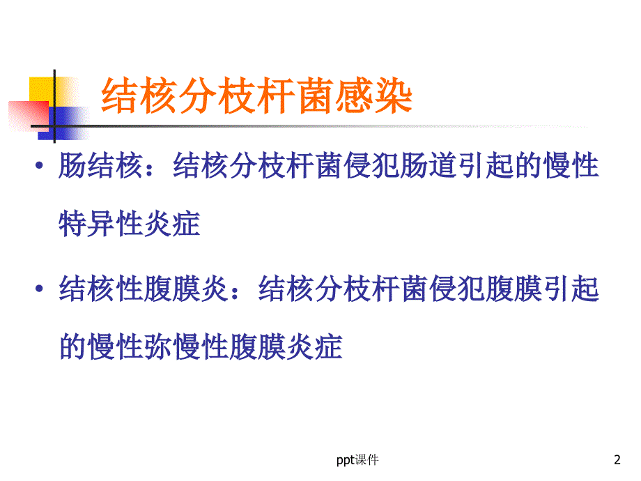 肠结核与结核性腹膜炎病人的护理ppt课件_第2页