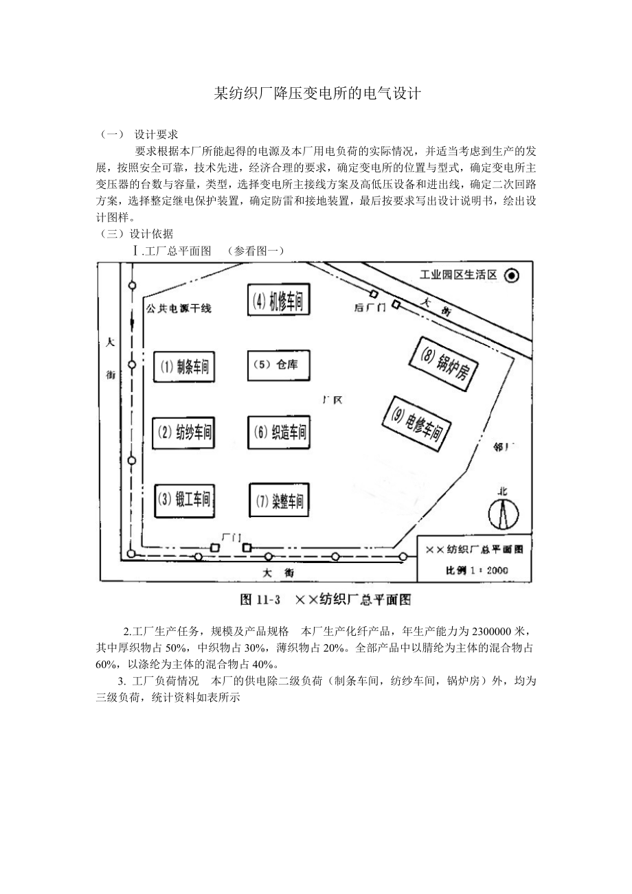 电气专业纺织行业及管理知识分析设计_第2页