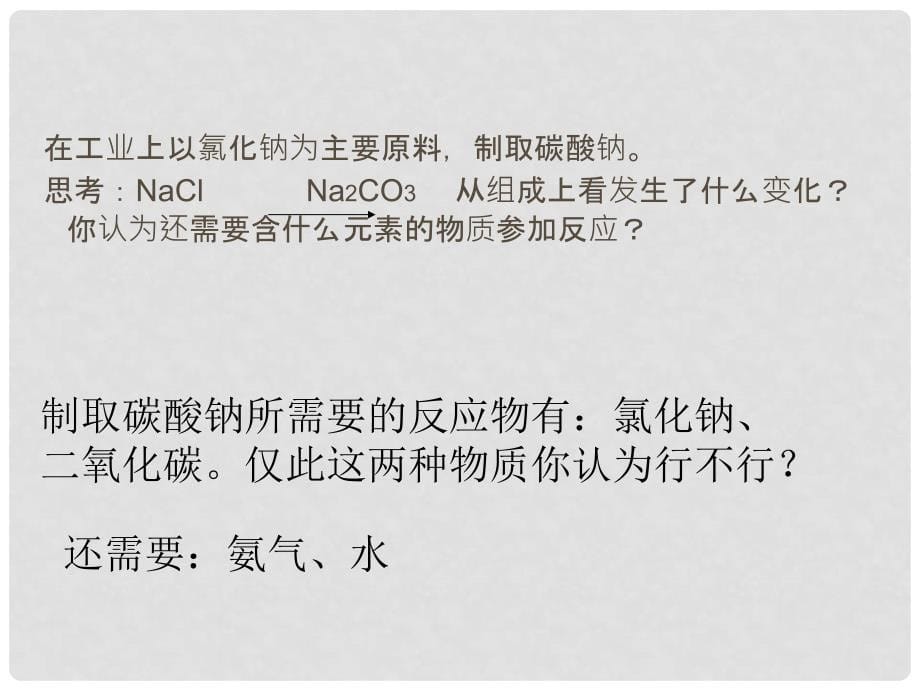 山东省聊城市阳谷实验中学九年级化学 海水制碱课件_第5页