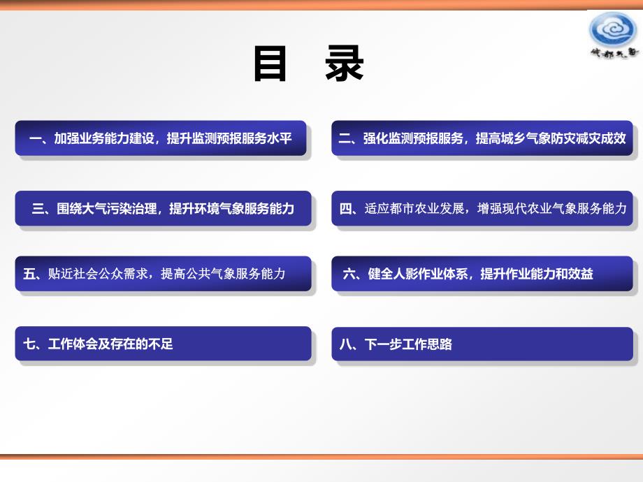 成都市大城市气象服务工作情况介绍课件_第2页