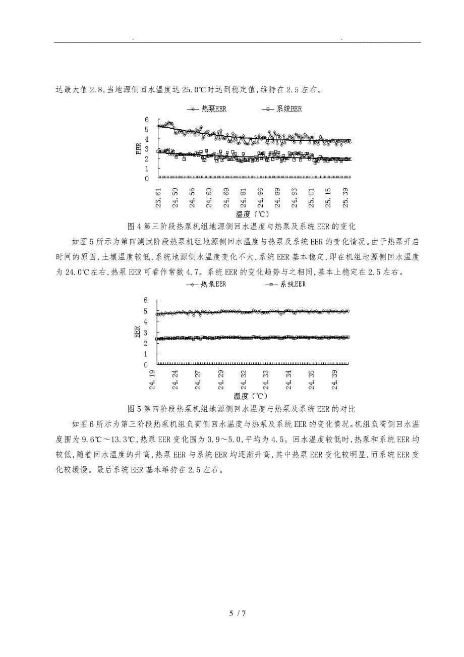 231土壤源热泵间歇运行对热泵和系统能效比影响的研究_第5页