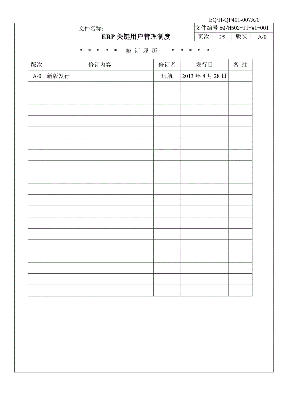 ERP关键用户管理制度K0_第2页