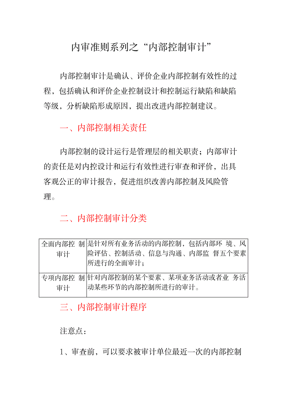 2023年内审准则系列之“内部控制审计”_第1页