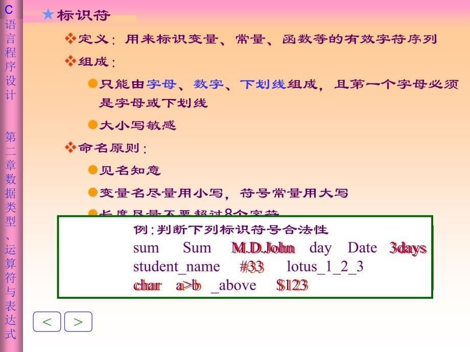 第二部分数据类型运算符表达式_第5页