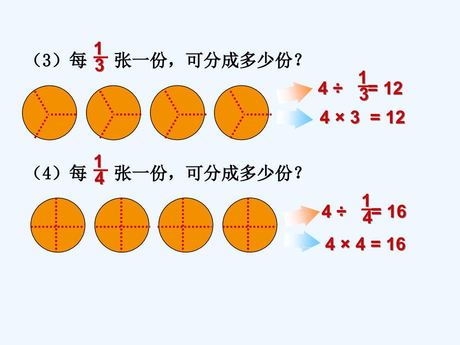 北师大版五年级数学下册课件分数除法二_第3页