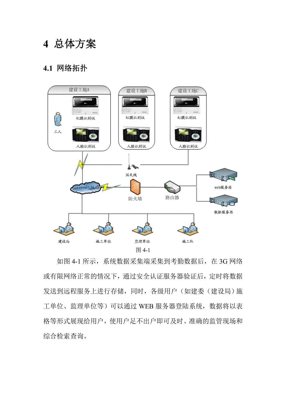 平安工地考勤管理系统方案_第5页