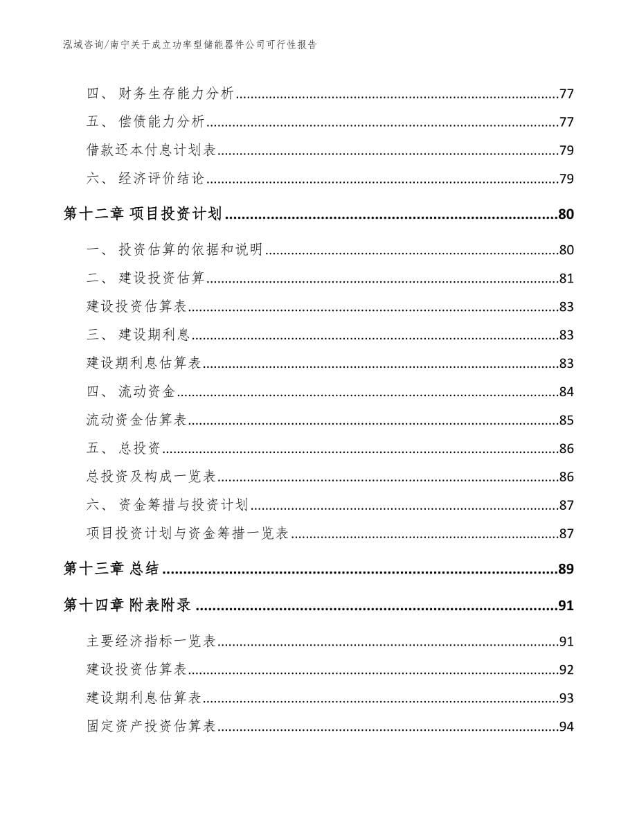 南宁关于成立功率型储能器件公司可行性报告_第5页
