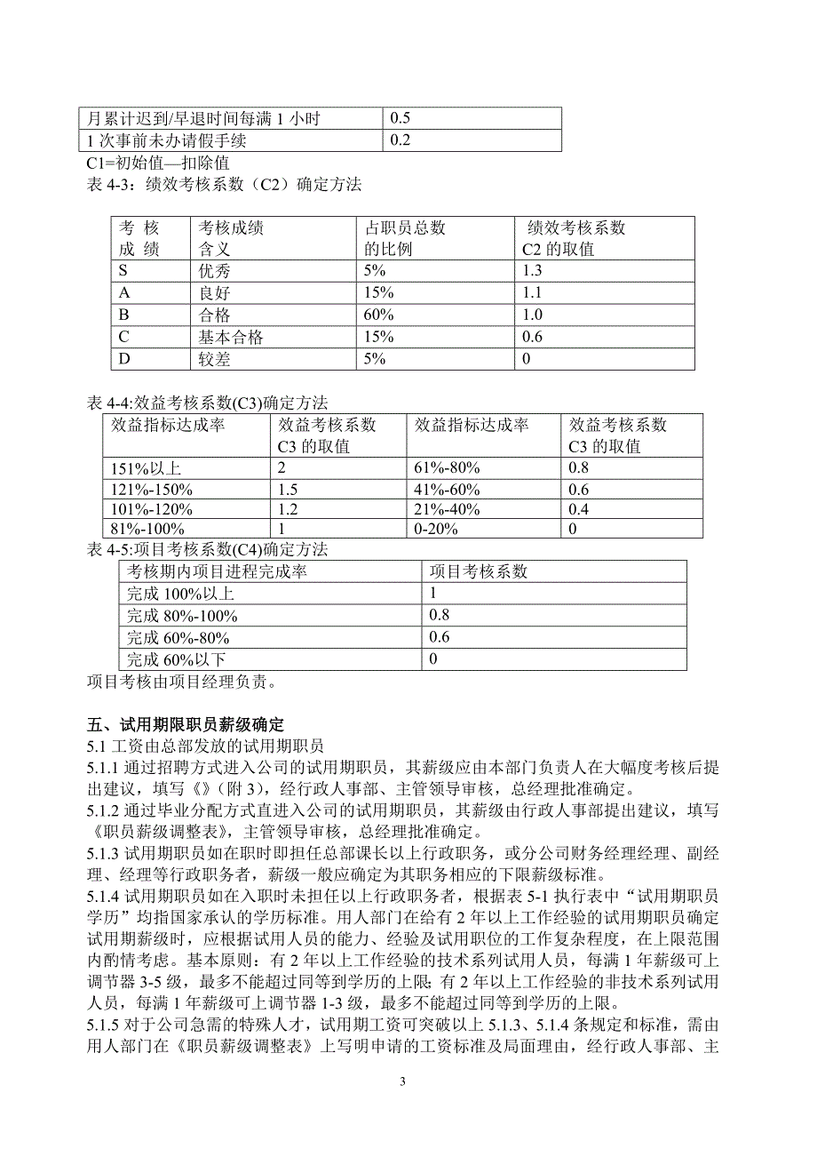 TCL工资制度_第3页