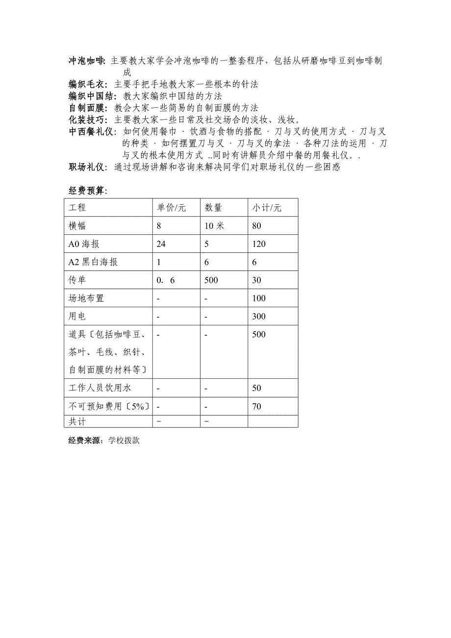 “做优雅女生-展红颜风采”礼仪指导活动策划-修改版_第2页