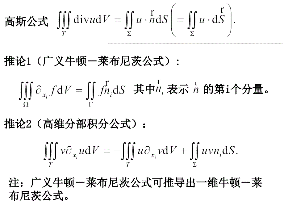 数学物理方程福州大学江飞3.2格林公式及其应用_第2页