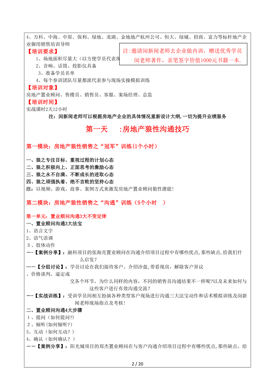 《房地产狼性冠军沟通技巧及销售技巧》_第2页