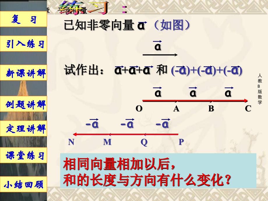 2[1].1.4数乘向量课件(人教B版必修4)_第2页