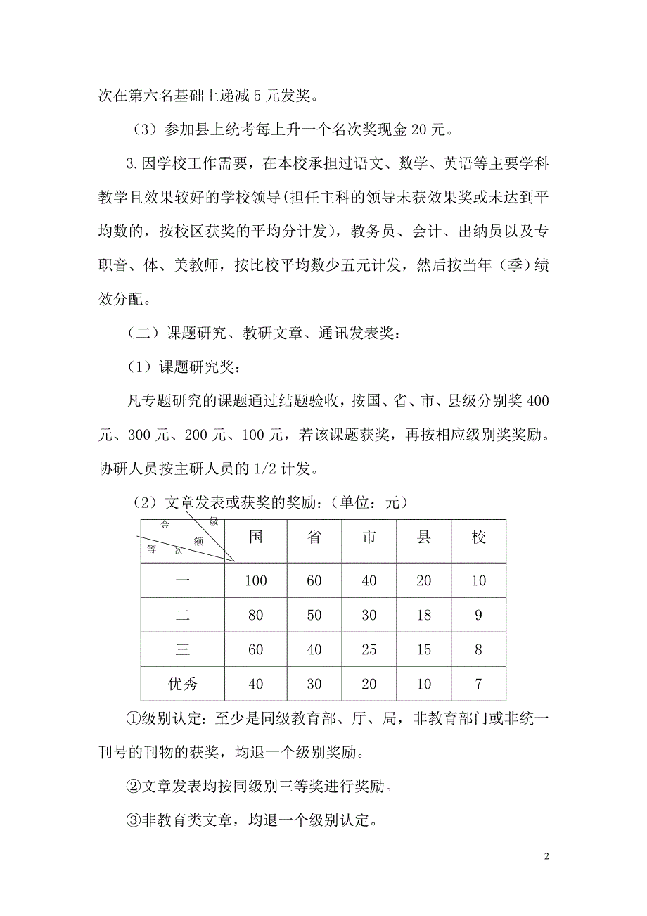 教职工奖惩办法_第2页