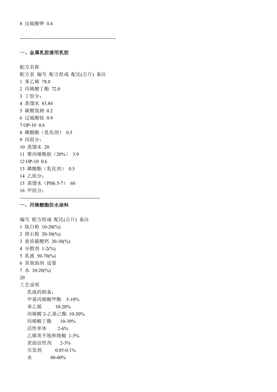 涂料配方一览.doc_第2页