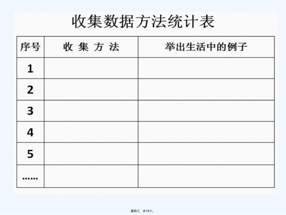 人教版六年级下册《统计与概率》教学文案_第4页