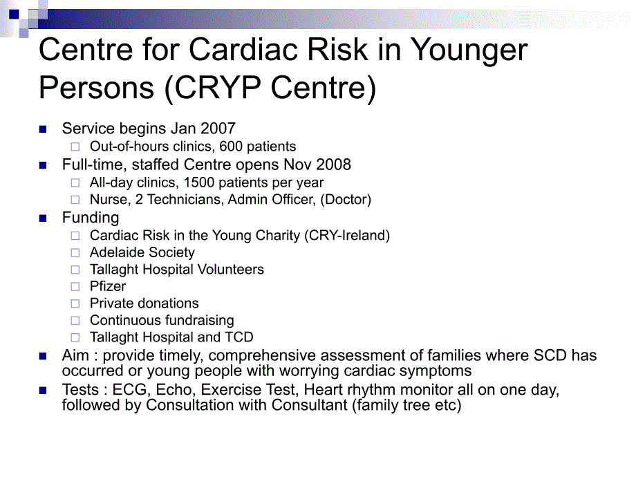 Sudden Cardiac DeathUniversity College DublinUCD is …心脏性猝死都柏林学院大学是…_第2页