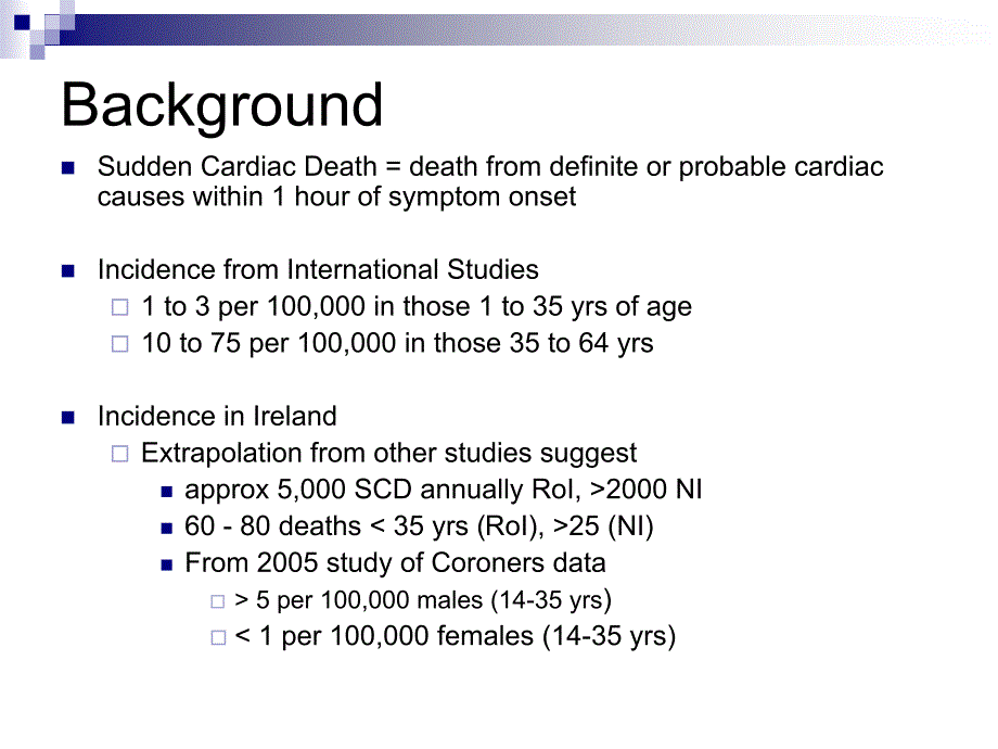 Sudden Cardiac DeathUniversity College DublinUCD is …心脏性猝死都柏林学院大学是…_第4页